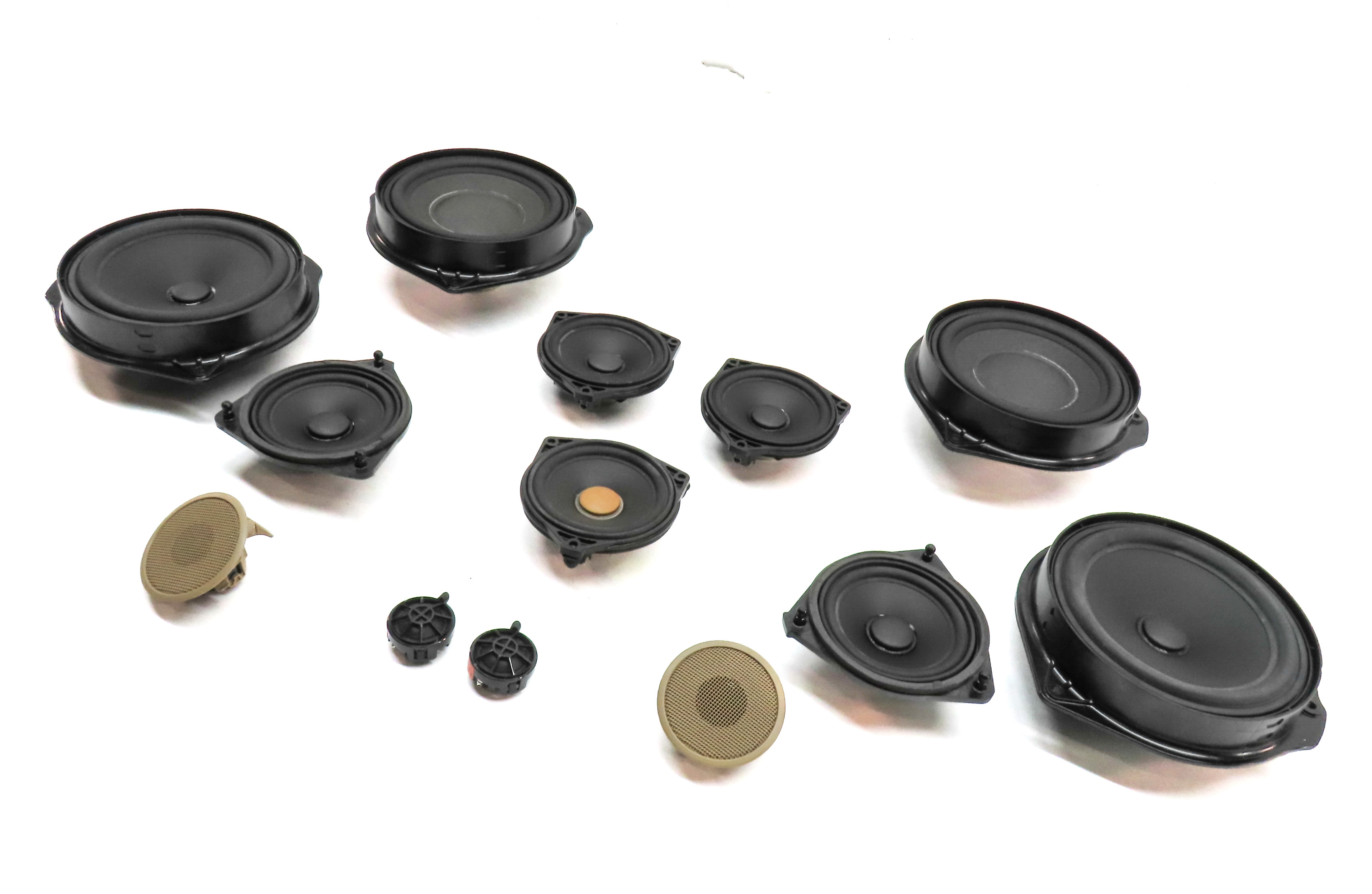 2013 MERCEDES ML350 (W166) RADIO STEREO LOGIC 7 SOUND SYSTEM SPEAKER SET/13 — exact item pictured